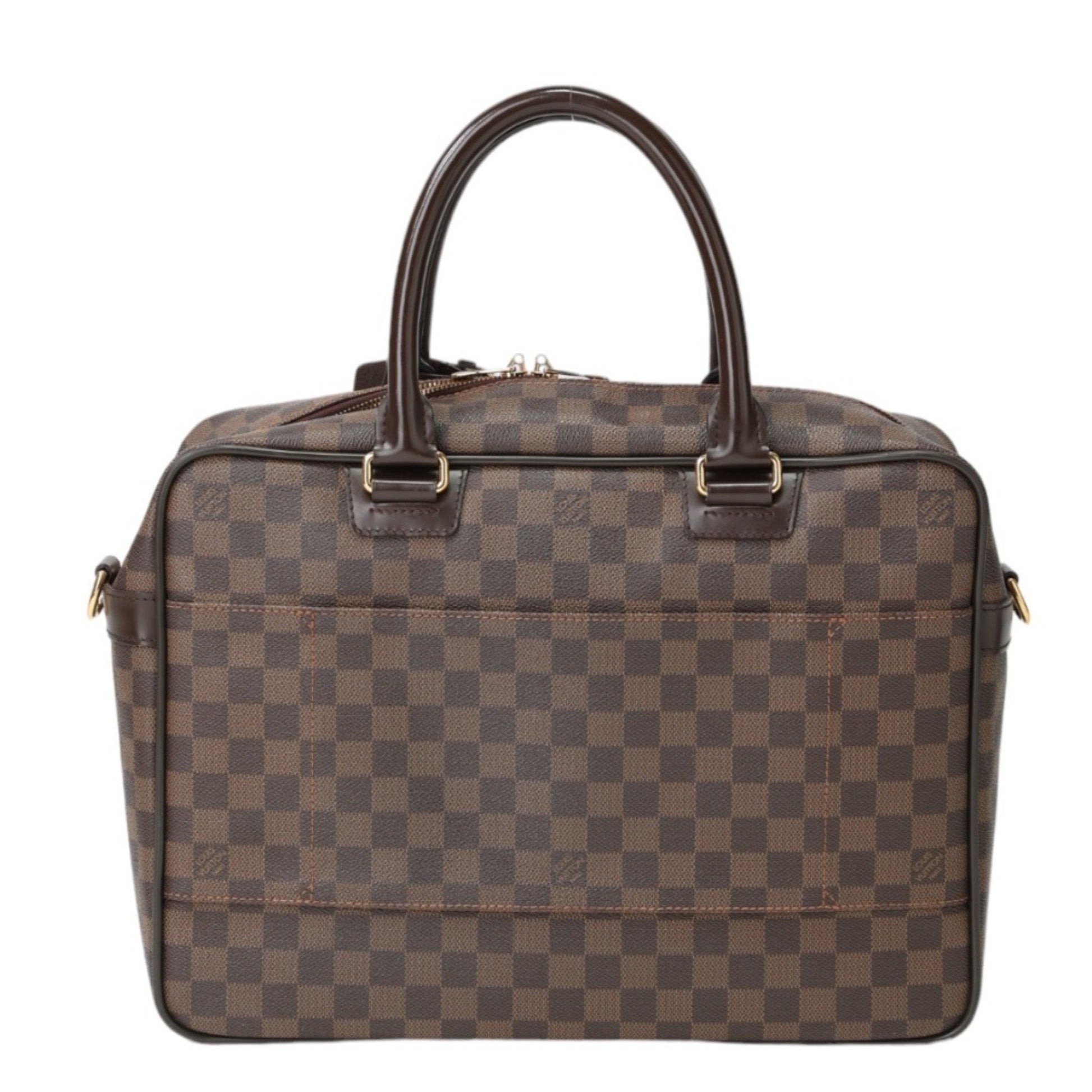 Louis Vuitton Icare, Brown, Canvas, handbag