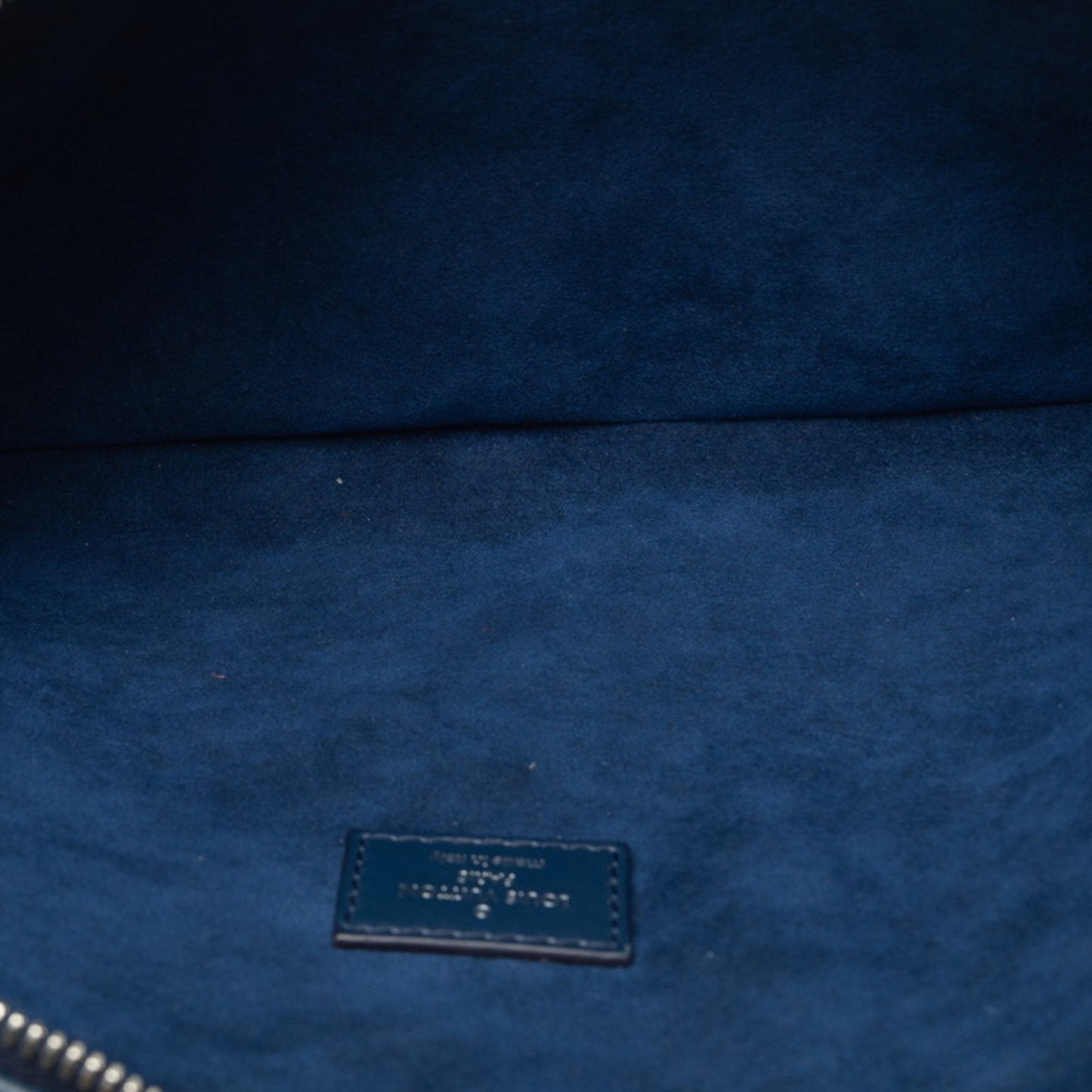 Louis Vuitton Circle, Blue, Leather, shoulder