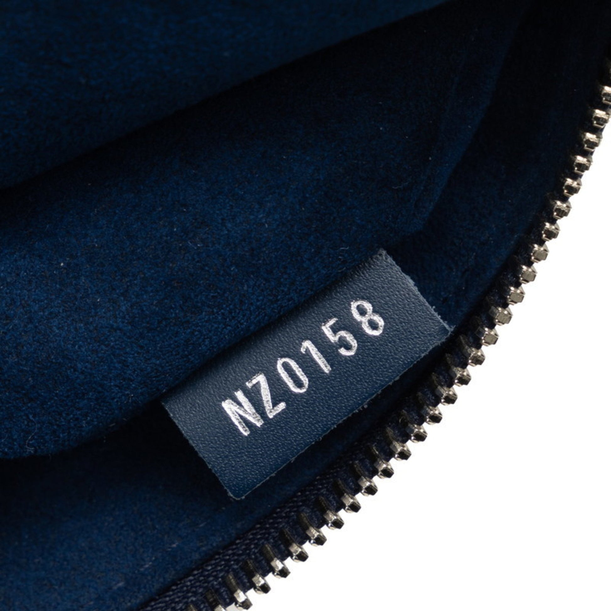Louis Vuitton Circle, Blue, Leather, shoulder