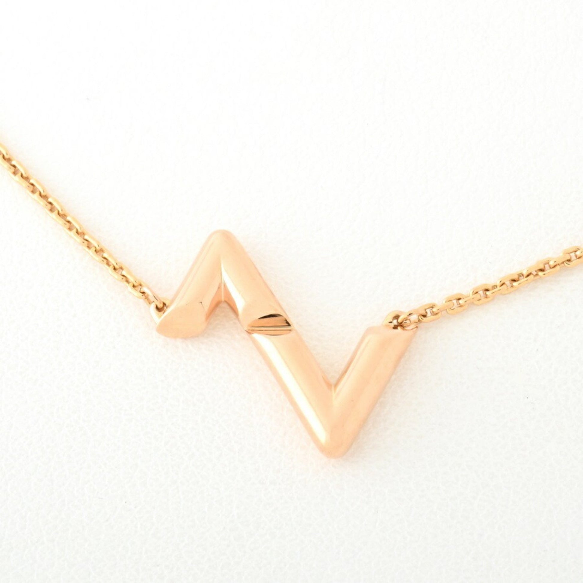 Louis Vuitton Upside Down LV Volt, Gold, Rose Gold, necklace