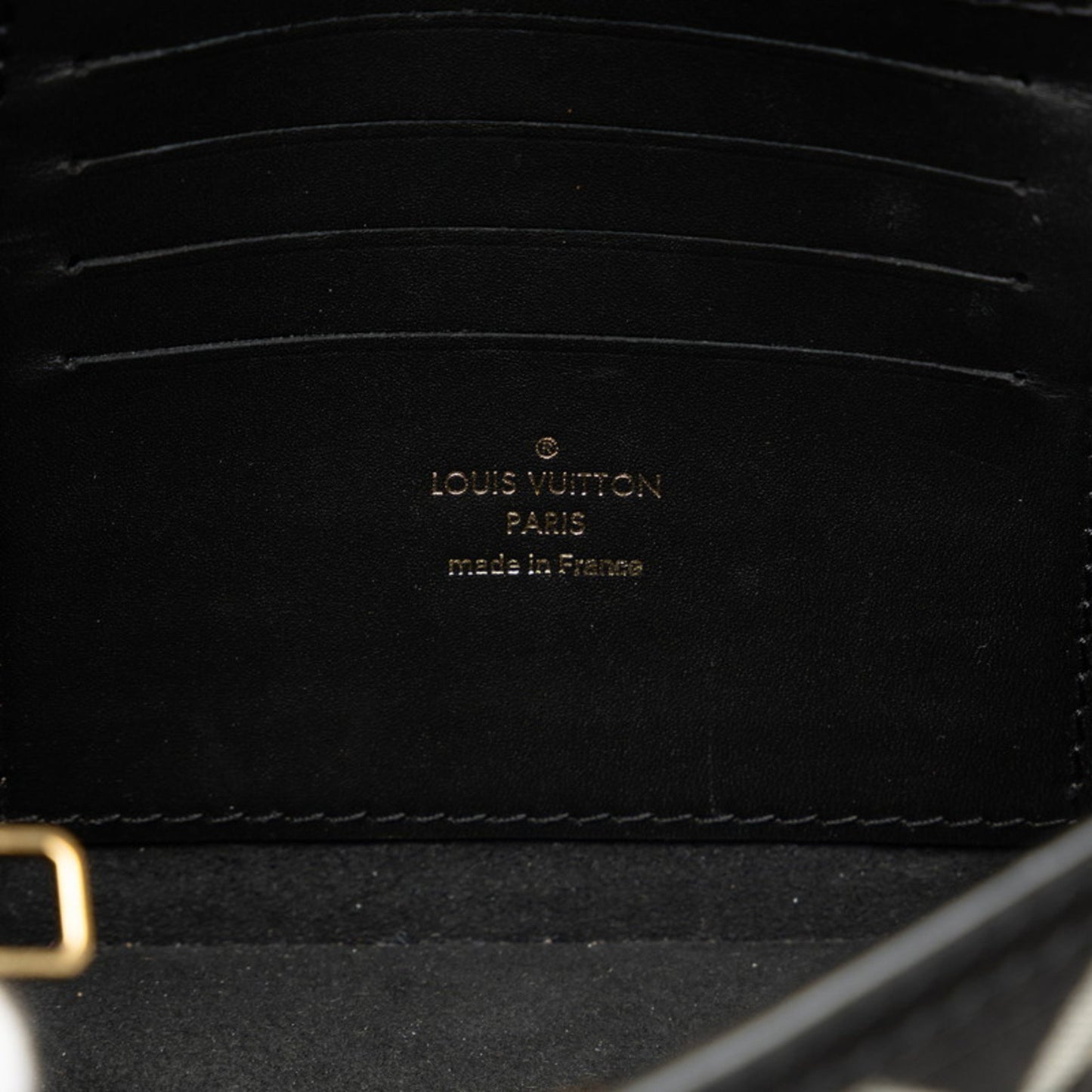 Louis Vuitton Dauphine, Black, Leather, wallet