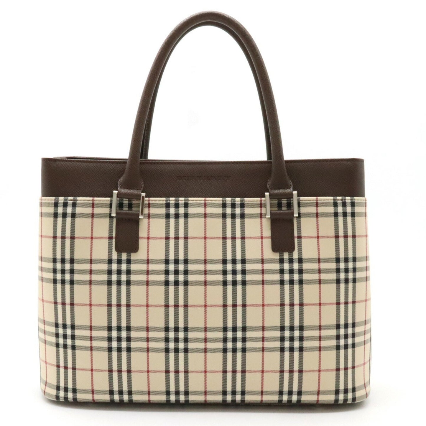 Burberry Nova Check, Beige, Canvas, tote