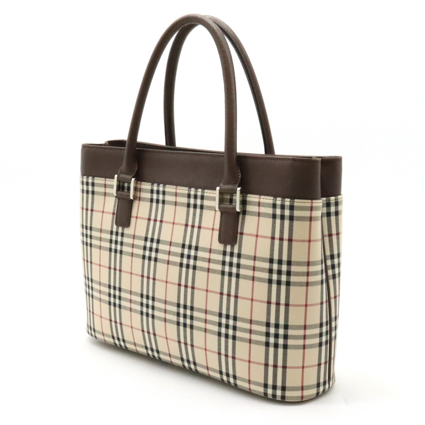 Burberry Nova Check, Beige, Canvas, tote