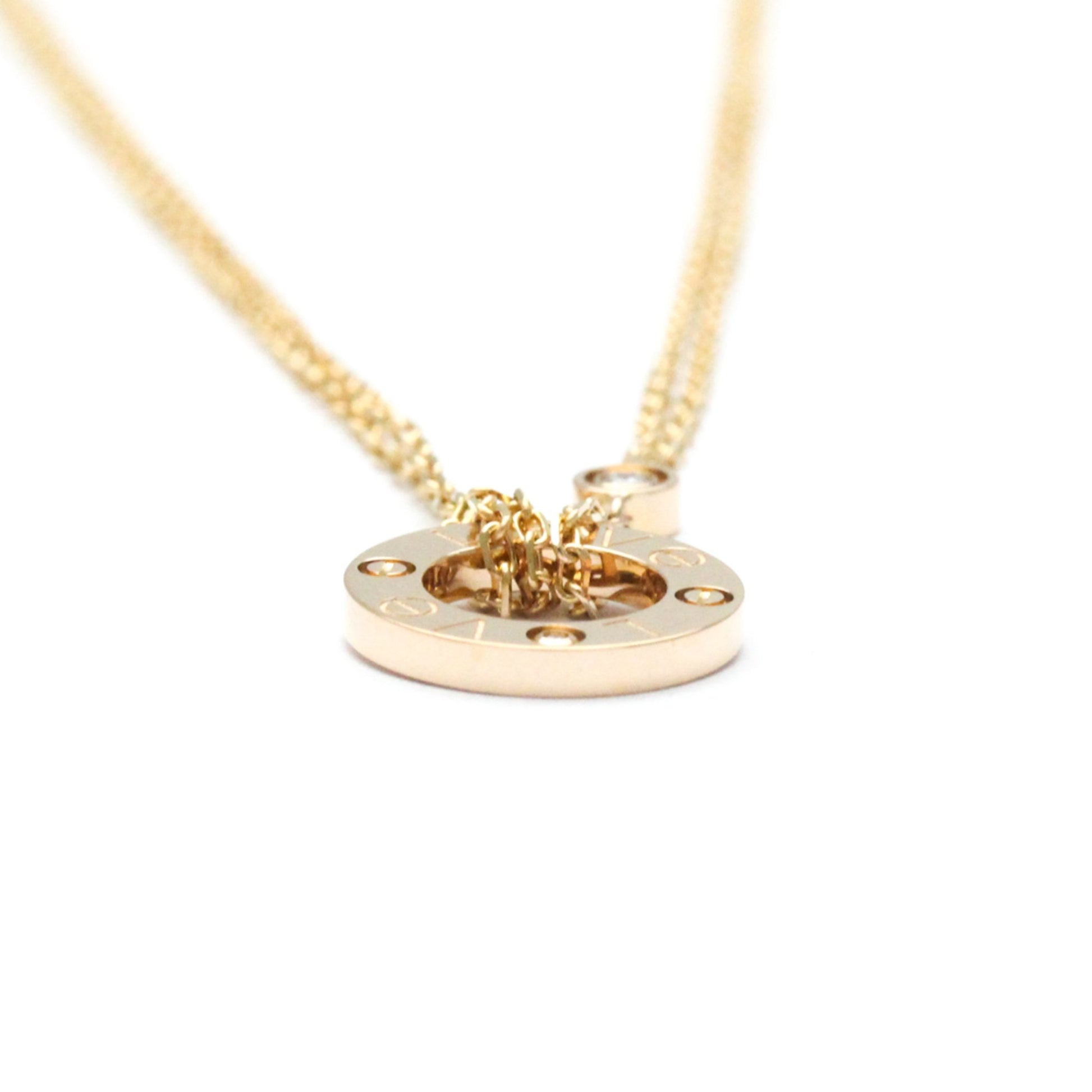 Cartier Love, Gold, Rose Gold, necklace