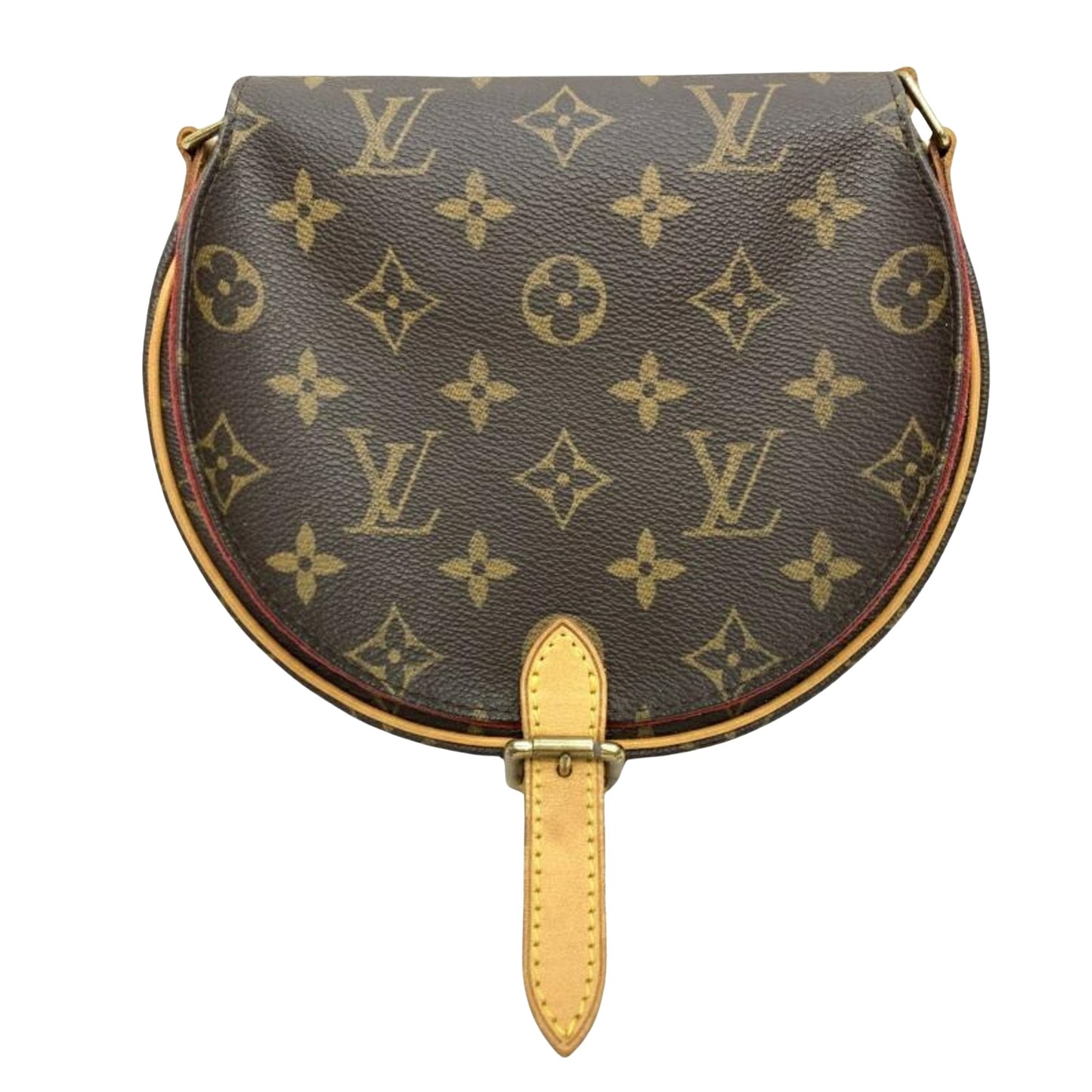 Louis Vuitton Tambourin, Brown, Canvas, shoulder