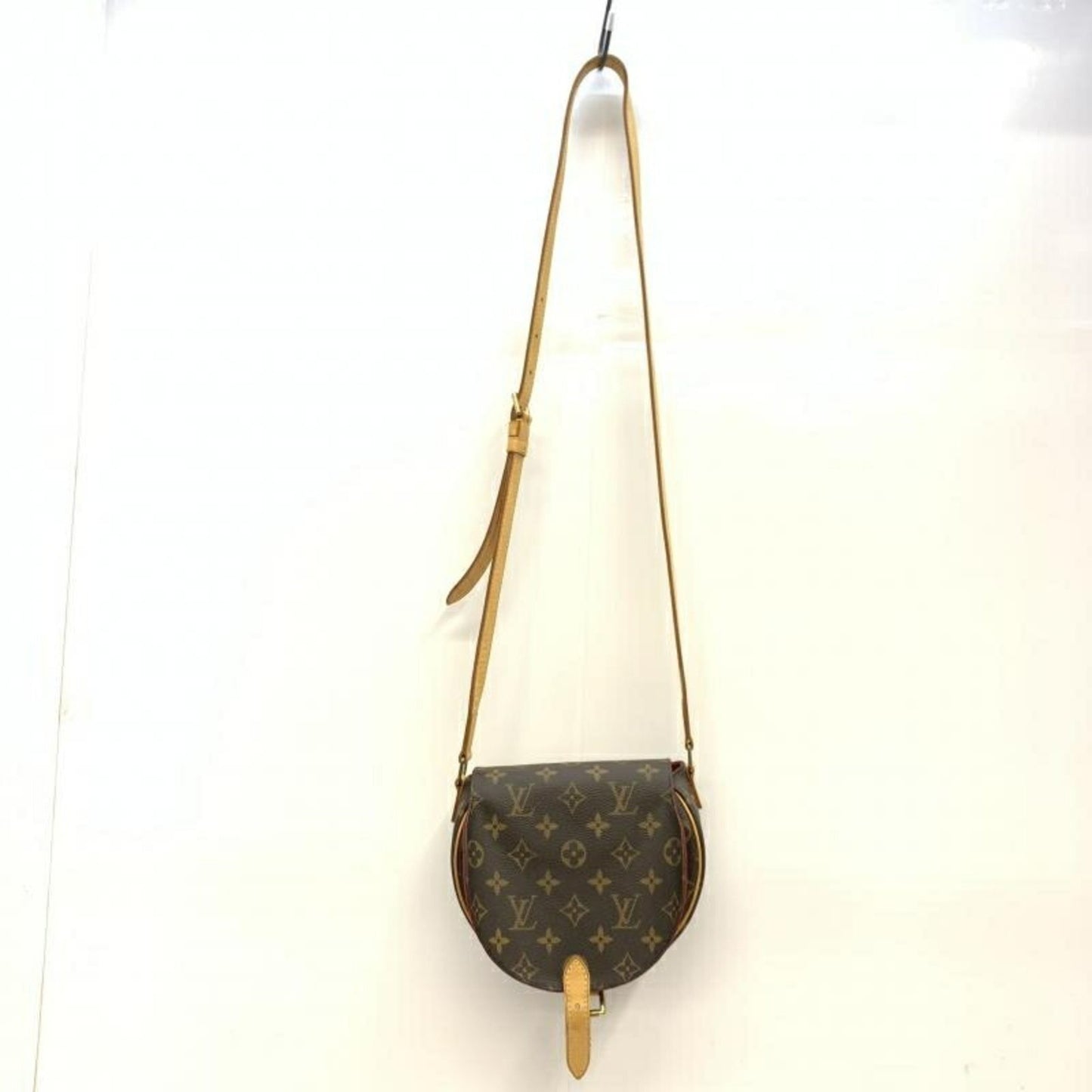 Louis Vuitton Tambourin, Brown, Canvas, shoulder