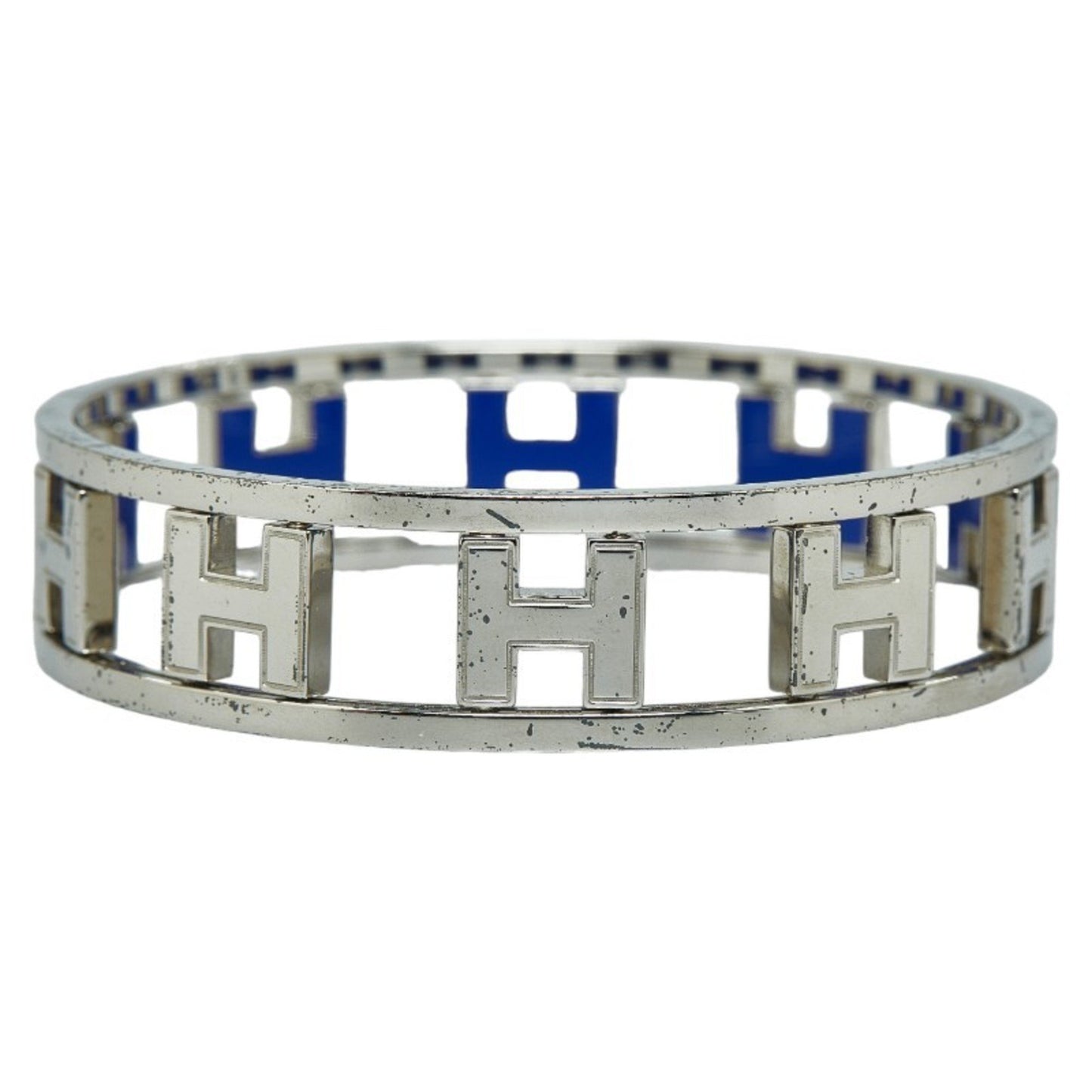 Hermès Rondo Ash, Silver, Metal, bracelet