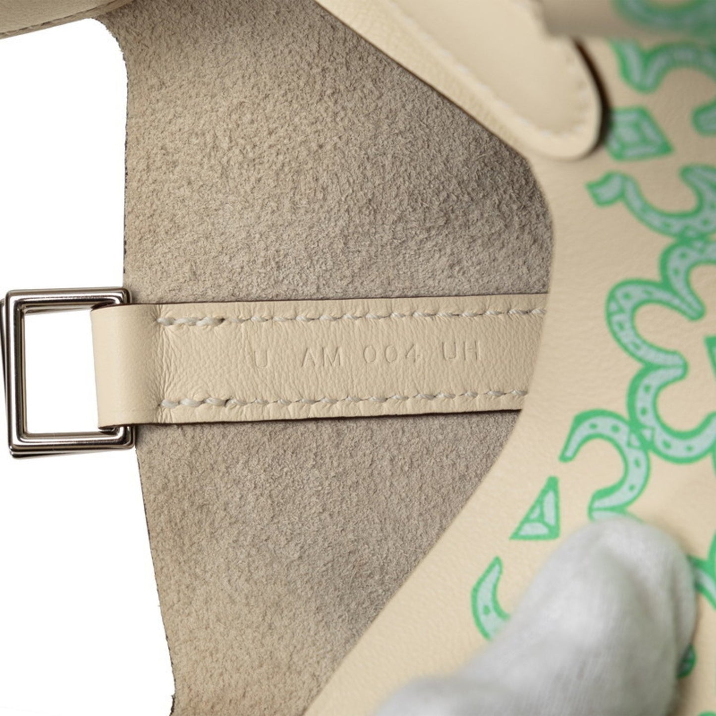 Hermès Picotin lock, Green, Leather, handbag