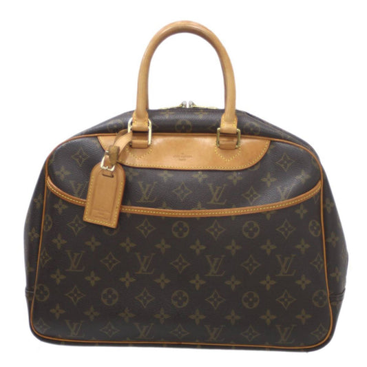 Louis Vuitton Deauville, Brown, Canvas, handbag