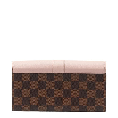 Louis Vuitton Clapton, Brown, Canvas, wallet