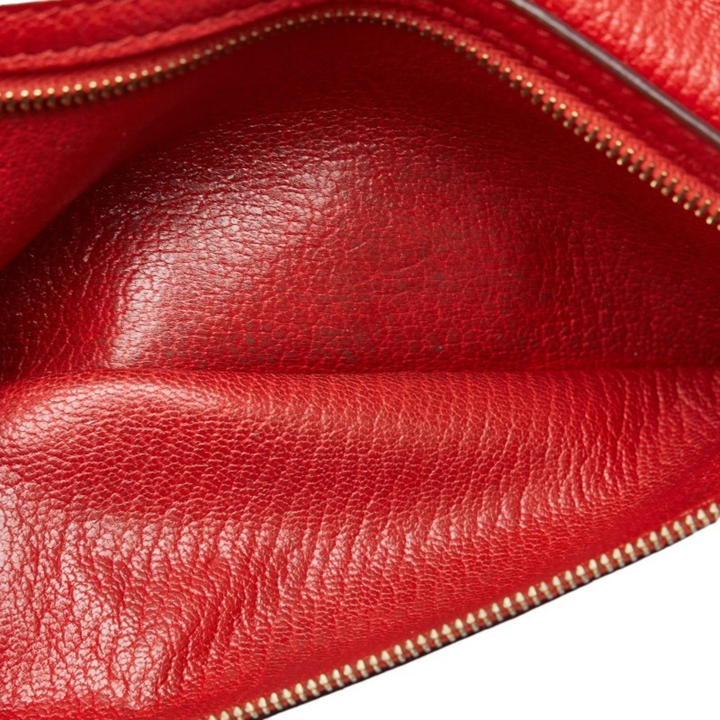 Hermès Béarn, Red, Leather, wallet