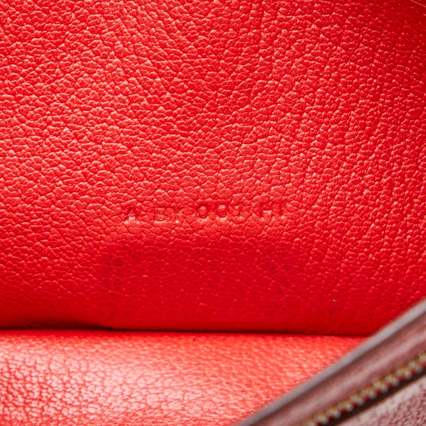 Hermès Béarn, Red, Leather, wallet