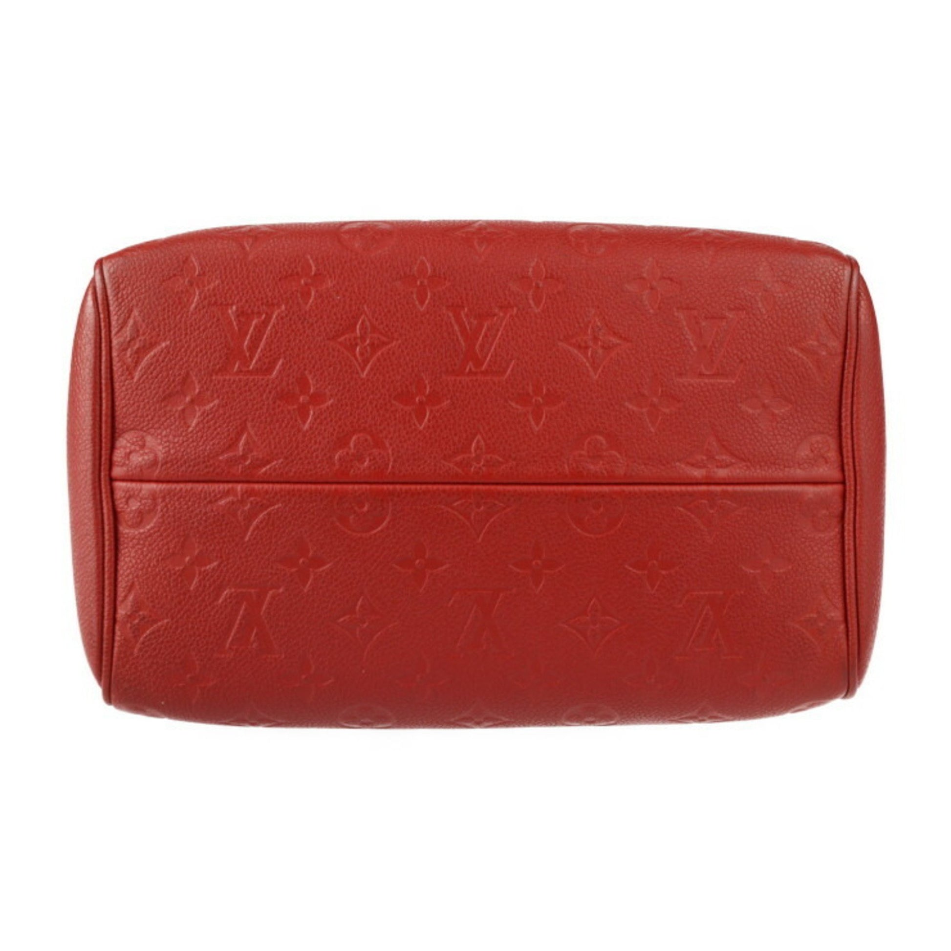 Louis Vuitton Speedy bandoulière 25, Red, Leather, handbag