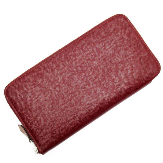 Hermès Azap, Burgundy, Leather, wallet