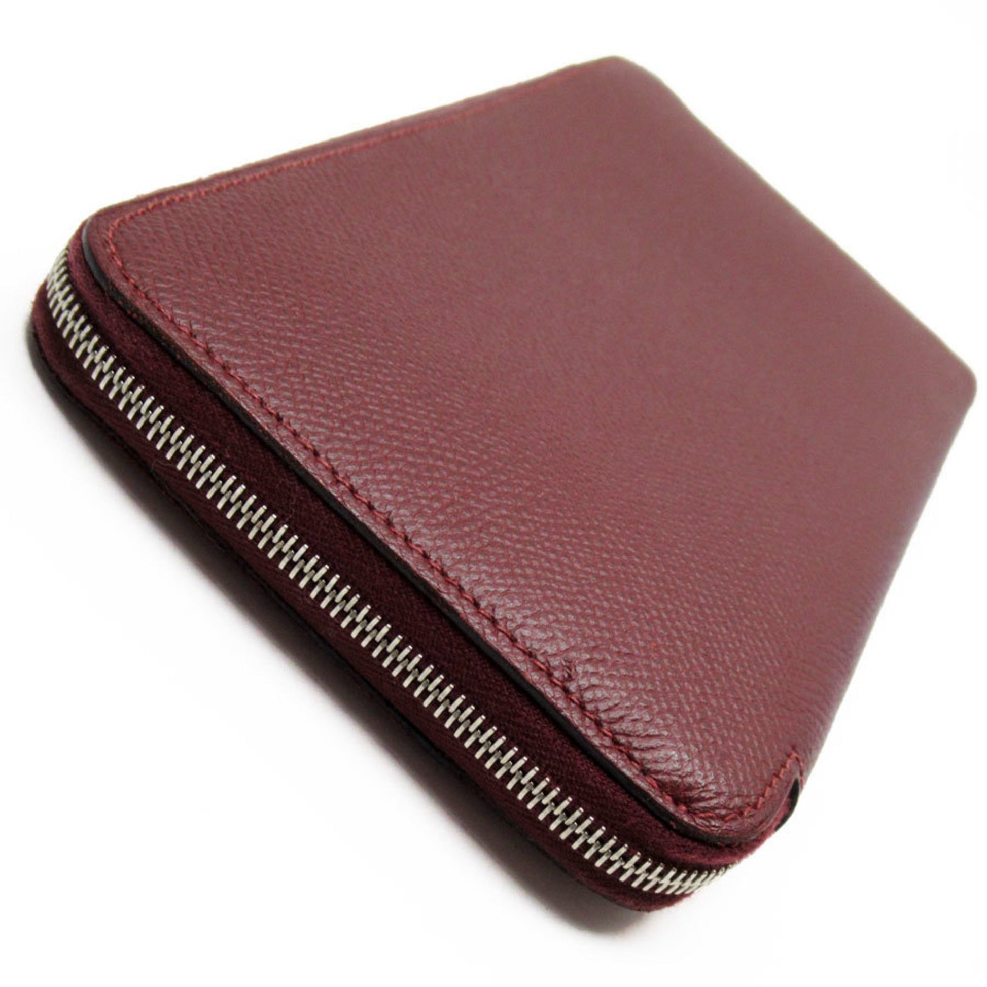 Hermès Azap, Burgundy, Leather, wallet