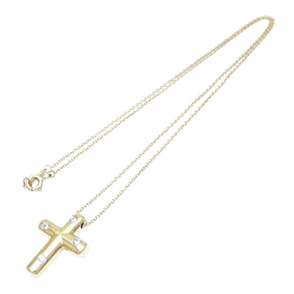 Tiffany & Co Croix, Gold, Yellow Gold, necklace