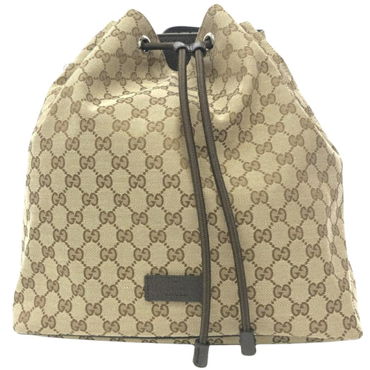 Gucci GG canvas, Beige, Canvas, backpack