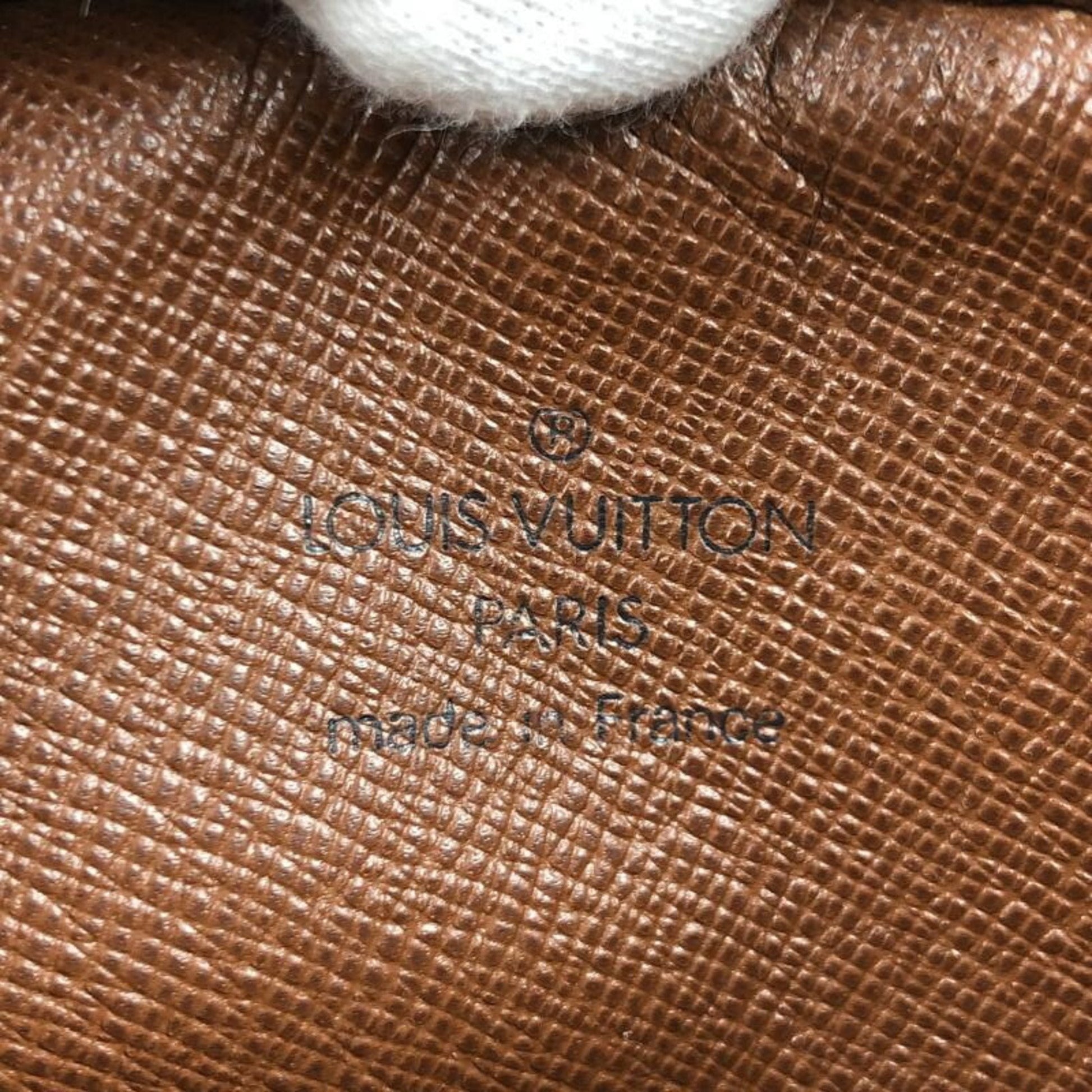 Louis Vuitton Danube, Brown, Canvas, shoulder