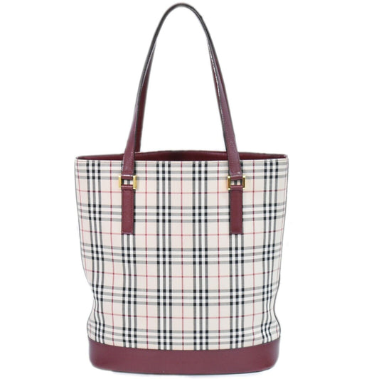 Burberry Nova Check, Beige, Canvas, handbag