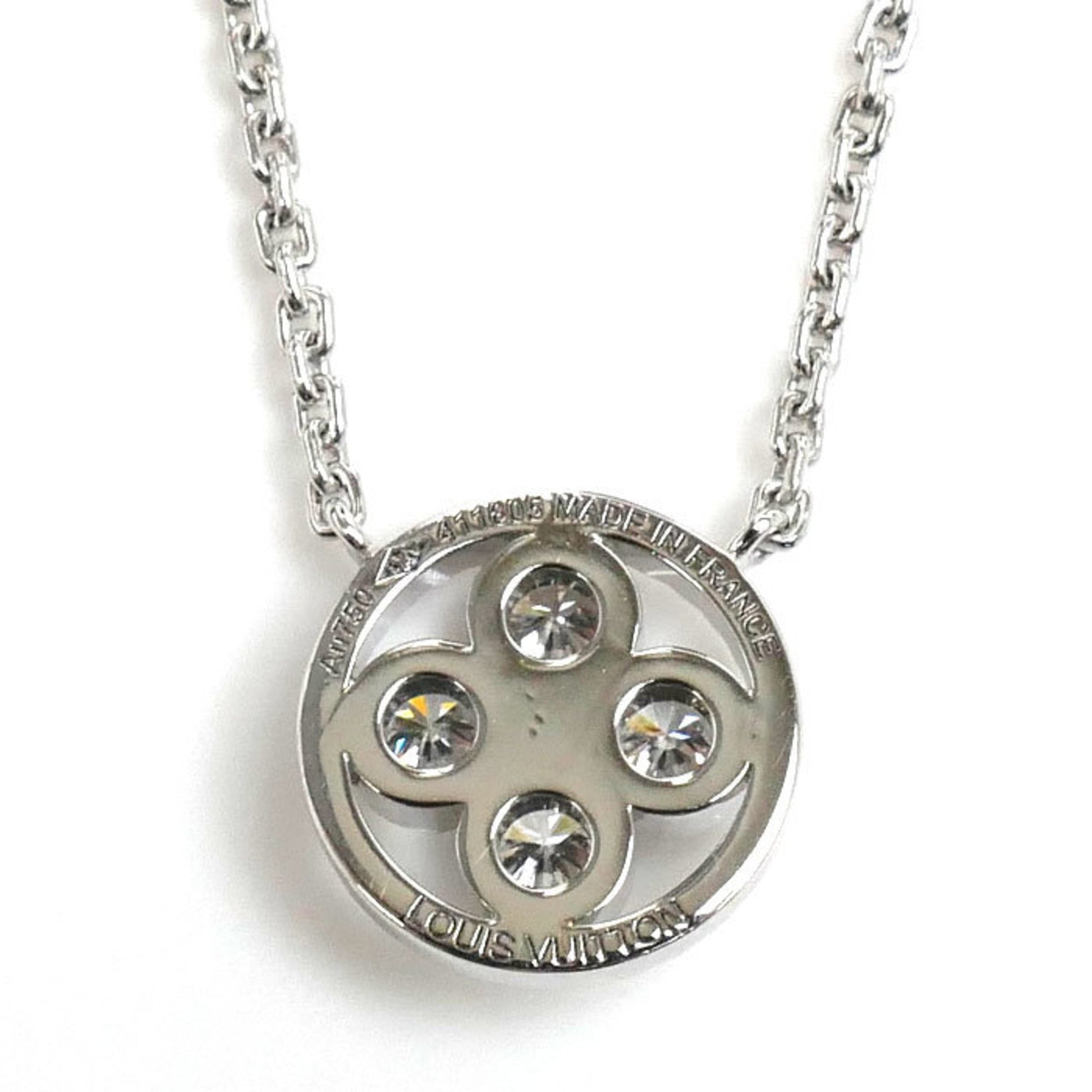 Louis Vuitton Sun Blossom, Silver, White Gold, necklace