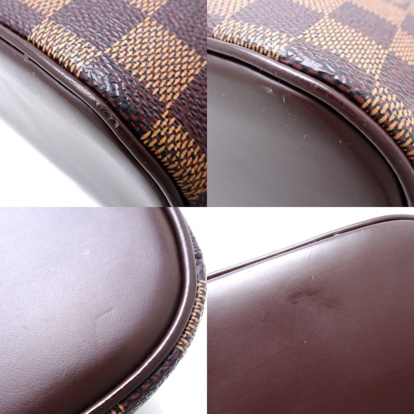 Louis Vuitton Siena, Brown, Canvas, handbag