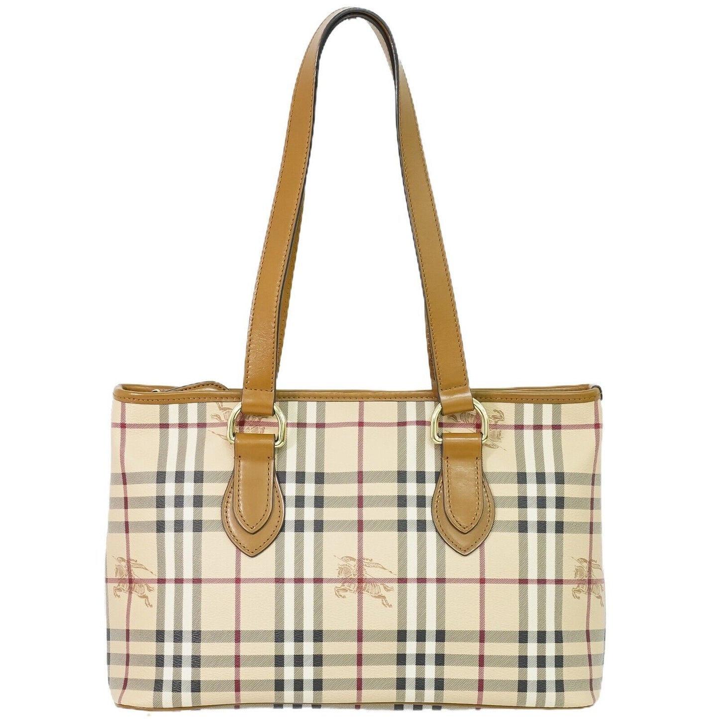 Burberry Nova Check, Beige, Canvas, tote