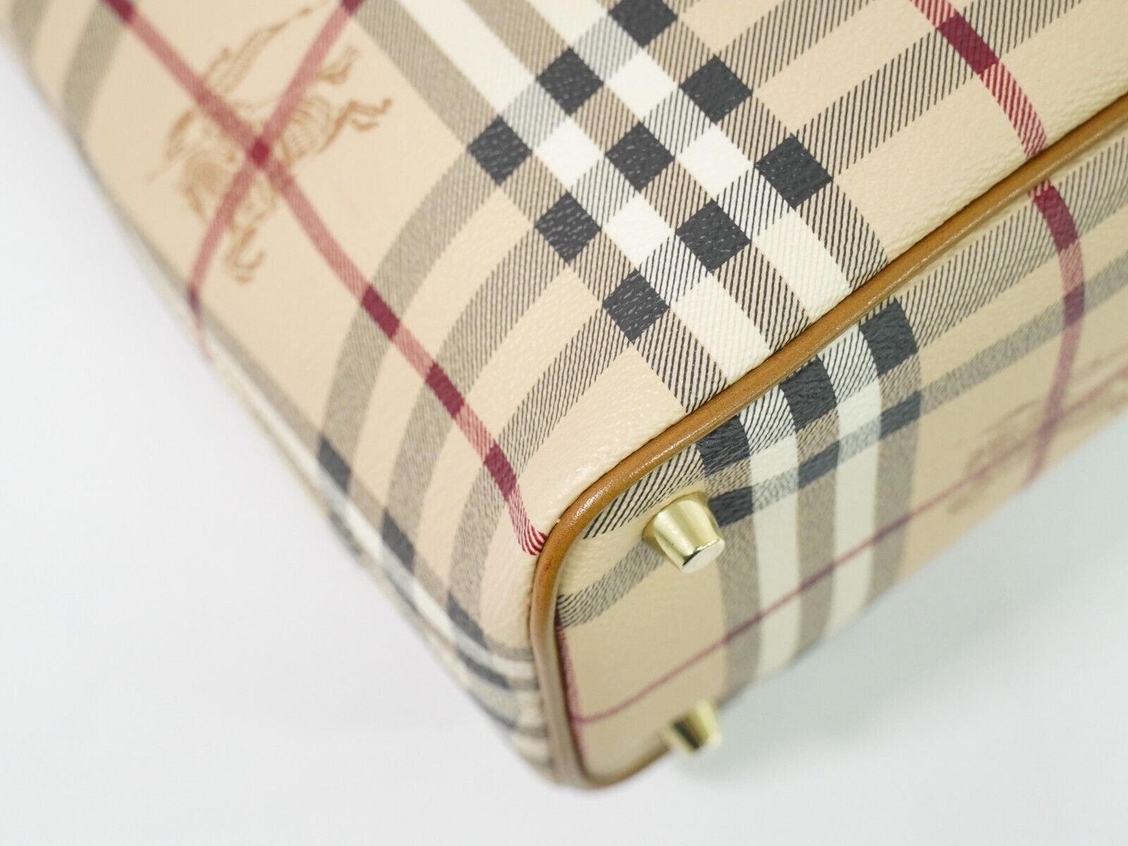 Burberry Nova Check, Beige, Canvas, tote