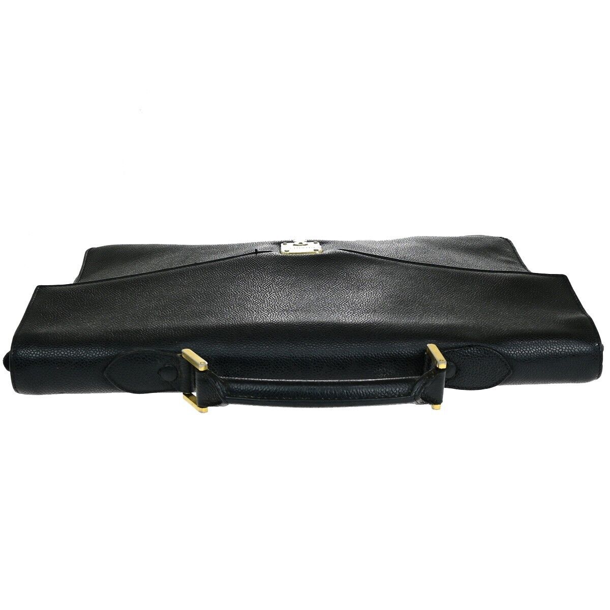 Chanel, Black, Leather, briefcase