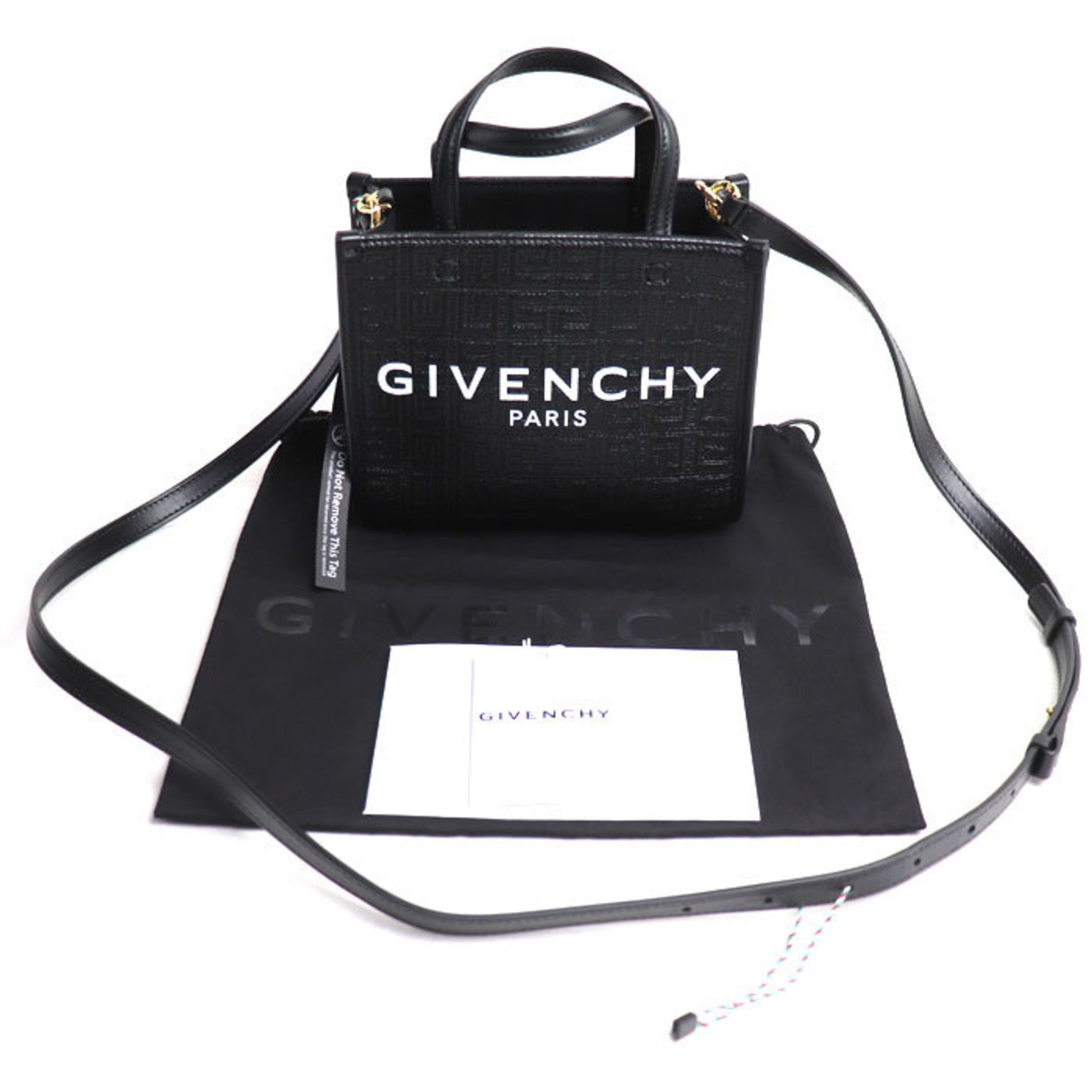 Givenchy G tote, Black, Leather, tote