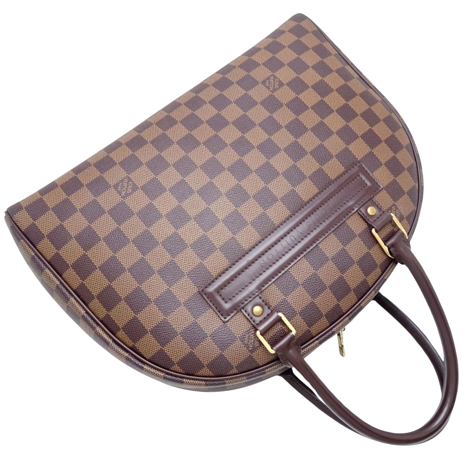 Louis Vuitton Nolita, Brown, Canvas, handbag