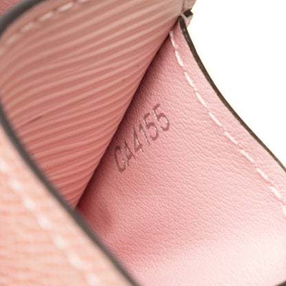 Louis Vuitton Portefeuille Sarah, Pink, Leather, wallet