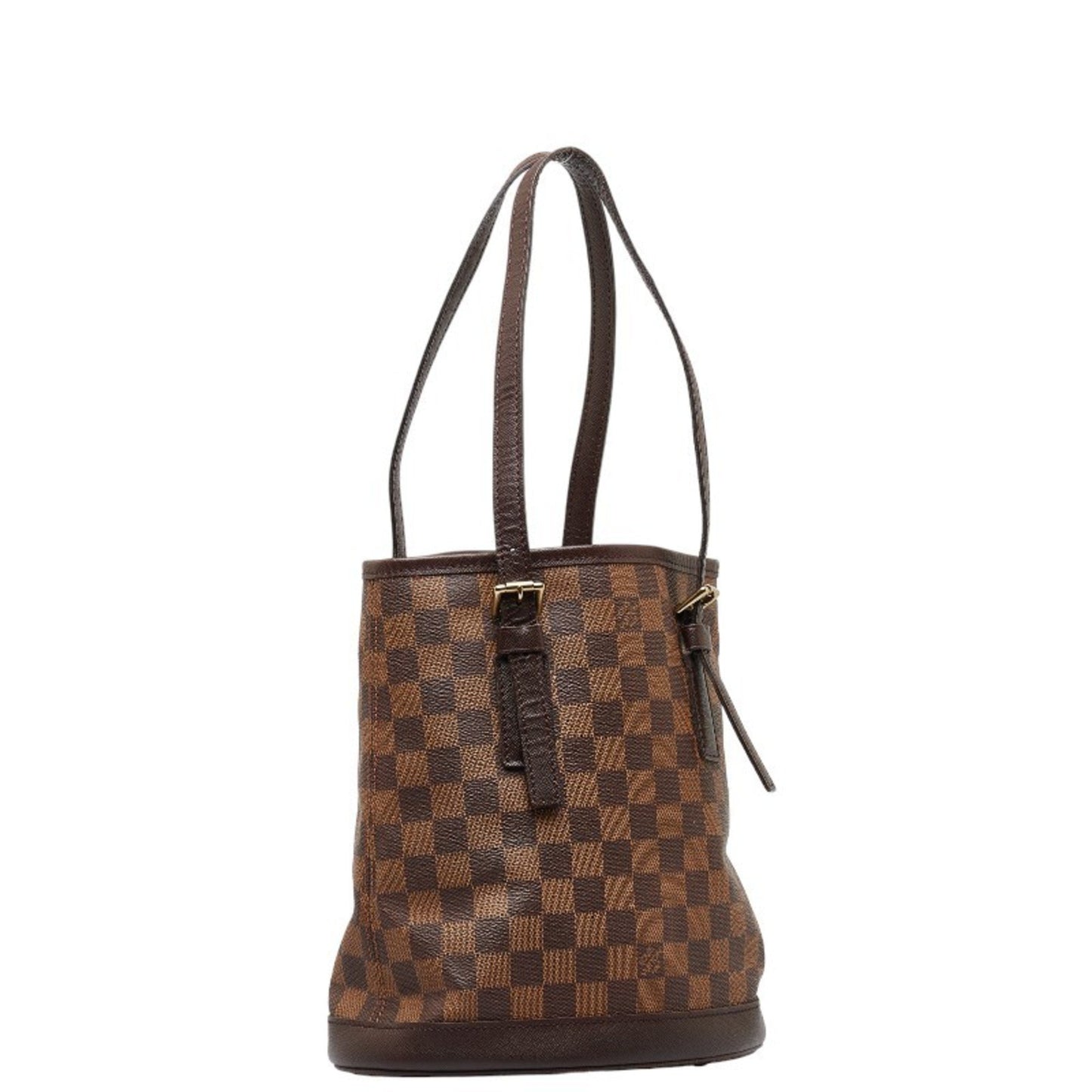 Louis Vuitton Marais, Brown, Canvas, shoulder