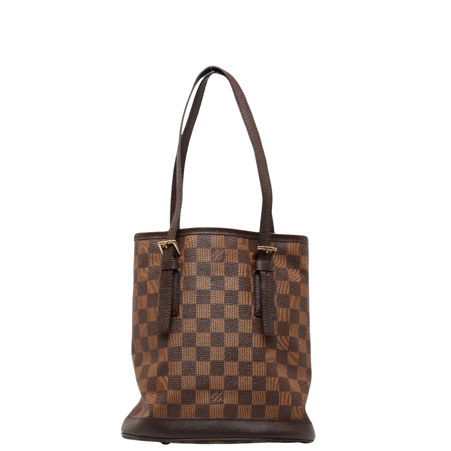 Louis Vuitton Marais, Brown, Canvas, shoulder