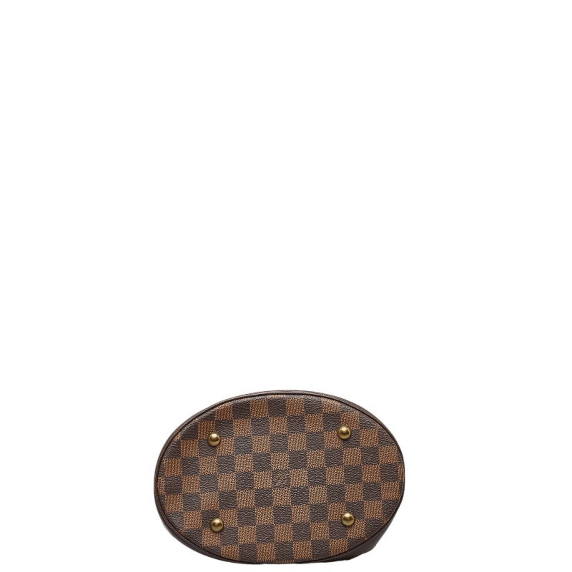 Louis Vuitton Marais, Brown, Canvas, shoulder