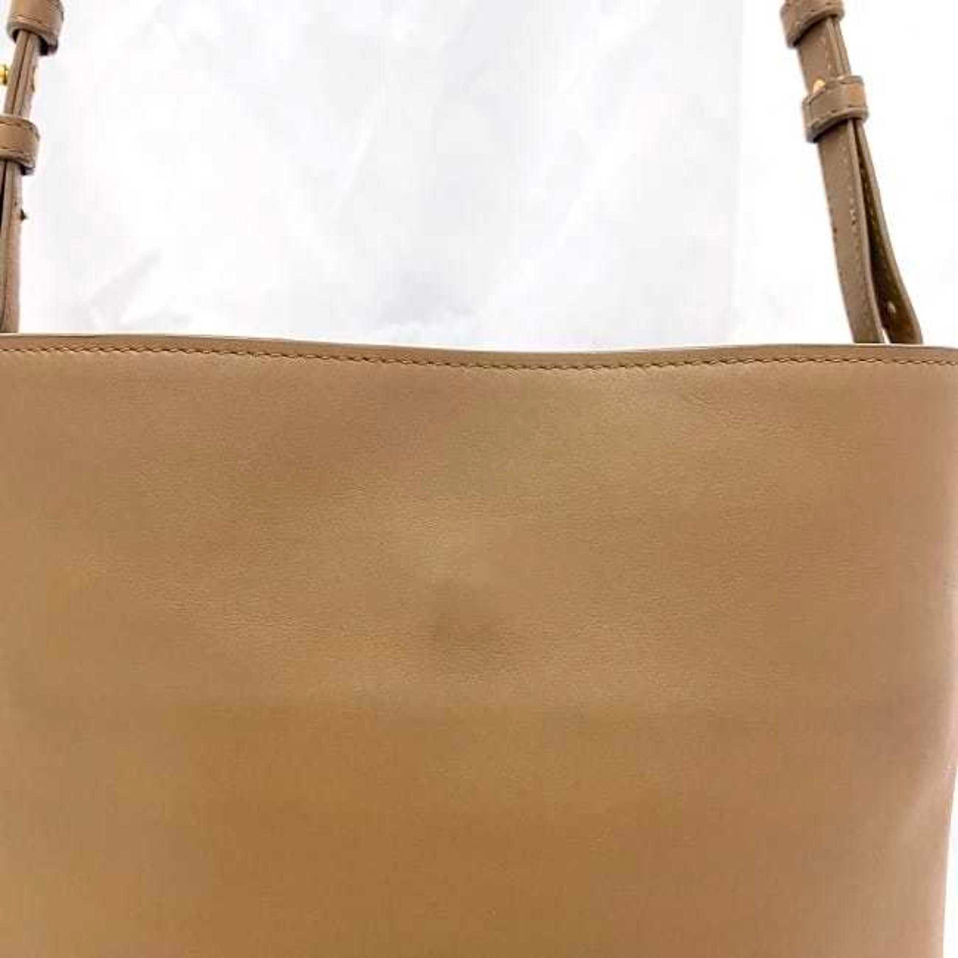 Bottega Veneta, Beige, Leather, shoulder