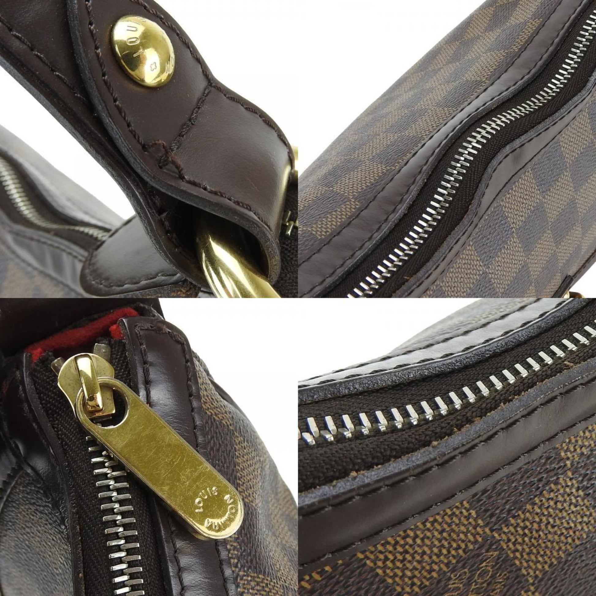 Louis Vuitton Highbury, Brown, Canvas, shoulder