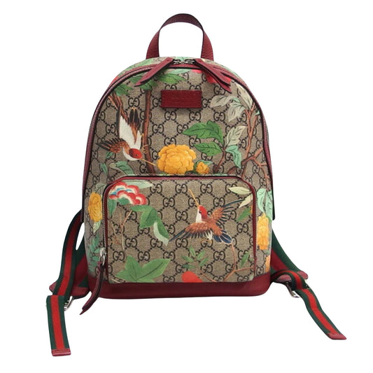 Gucci GG Supreme, Multicolour, Canvas, backpack