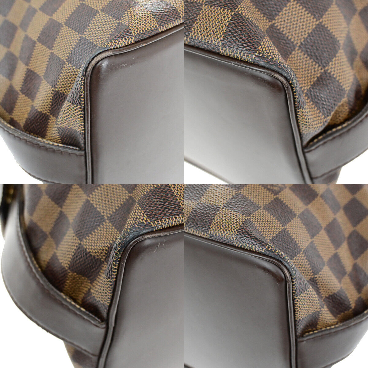 Louis Vuitton Chelsea, Brown, Canvas, handbag