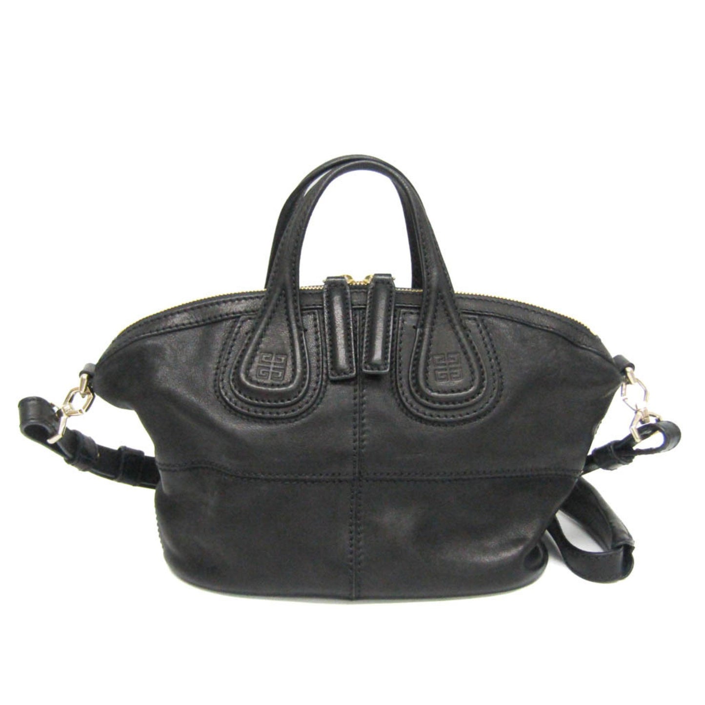 Givenchy Nightingale, Black, Leather, handbag