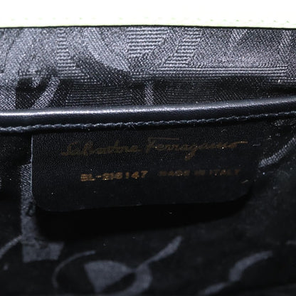 Salvatore Ferragamo Gancini Suede, Green, Suede, Backpack