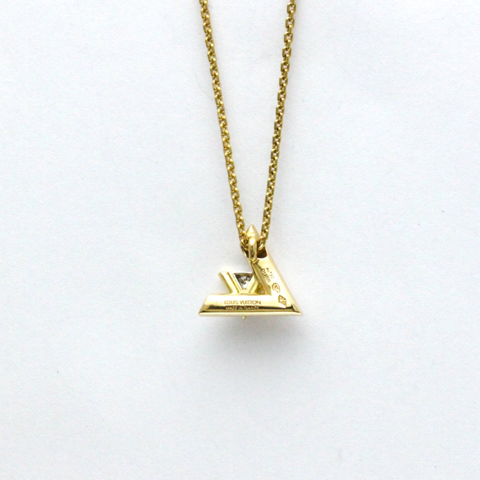 Louis Vuitton LV volt one, Gold, Yellow Gold, necklace