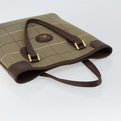 Burberry Nova Check Tote canvas check pattern, Beige, Canvas, Handbag
