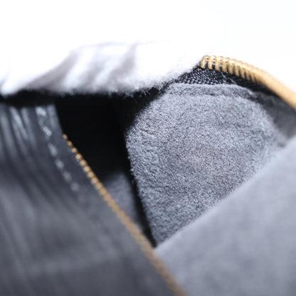Louis Vuitton Soufflot Pochette Epi Leather, Black, Leather, Clutch