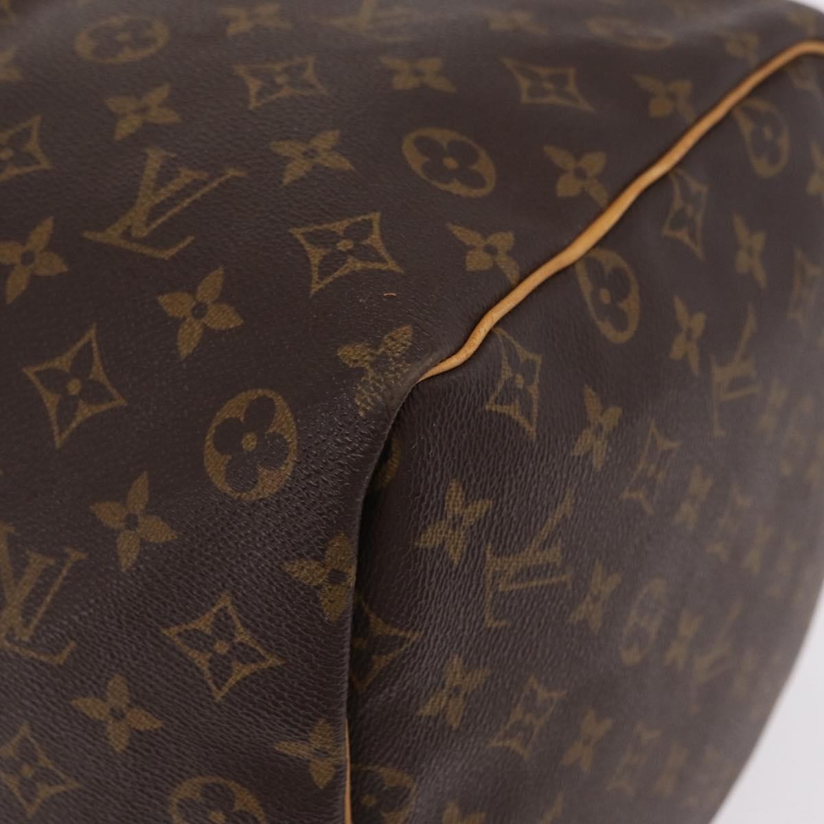 Louis Vuitton Keepall Monogram Canvas, Brown, Canvas, Travel Bag