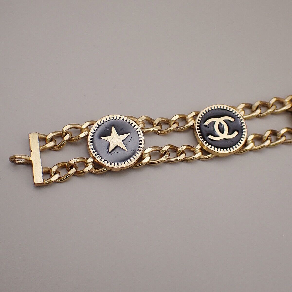 Chanel Coco Mark, Gold, Gold Plated, bracelet