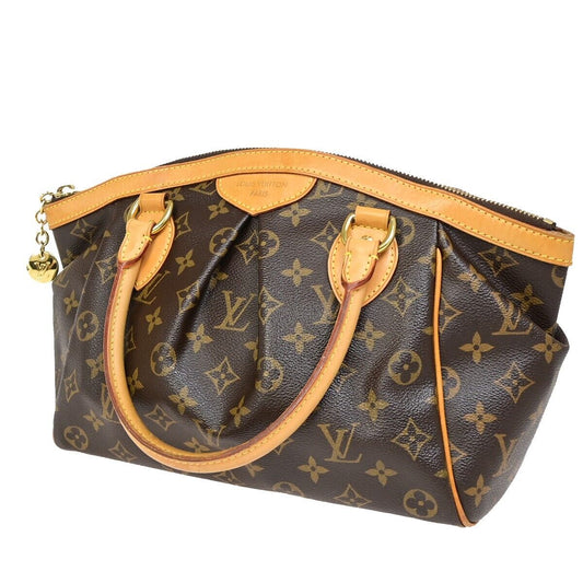 Louis Vuitton Tivoli, Brown, Canvas, handbag