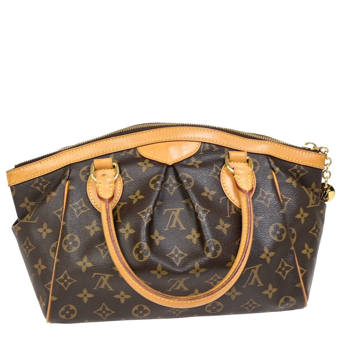 Louis Vuitton Tivoli, Brown, Canvas, handbag