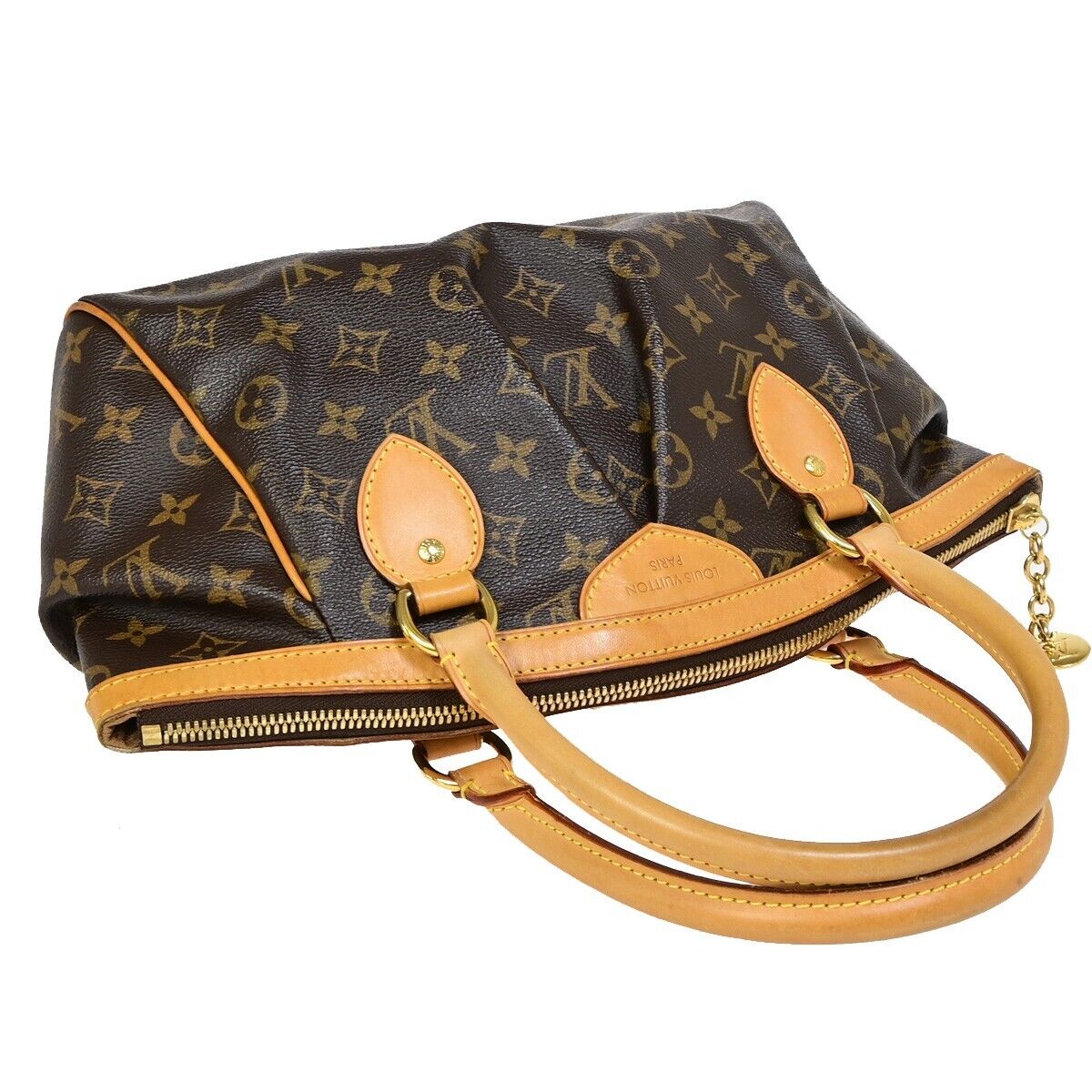 Louis Vuitton Tivoli, Brown, Canvas, handbag