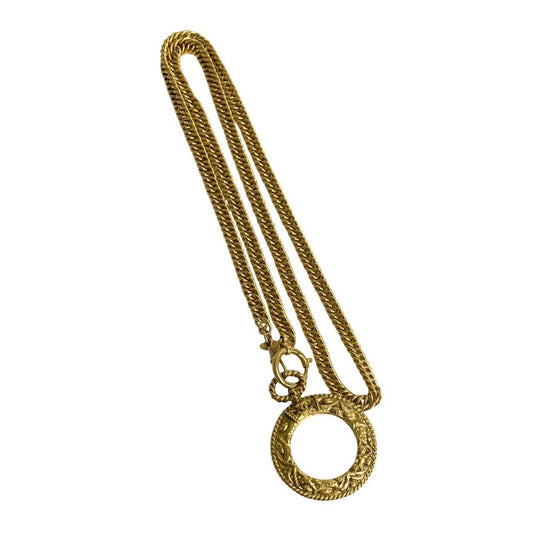 Chanel Coco Mark, Gold, Gold Plated, necklace