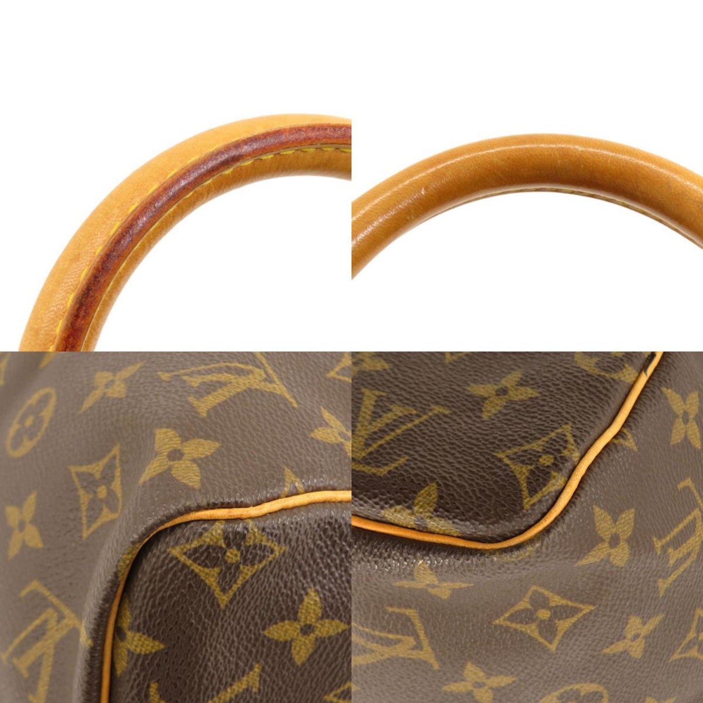 Louis Vuitton Speedy 30, Brown, Canvas, travel